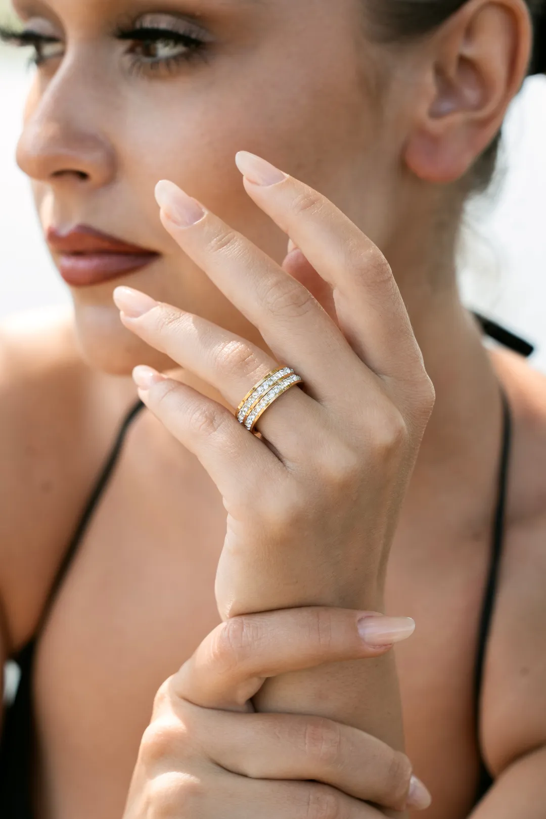 Nora Gold Diamond Band