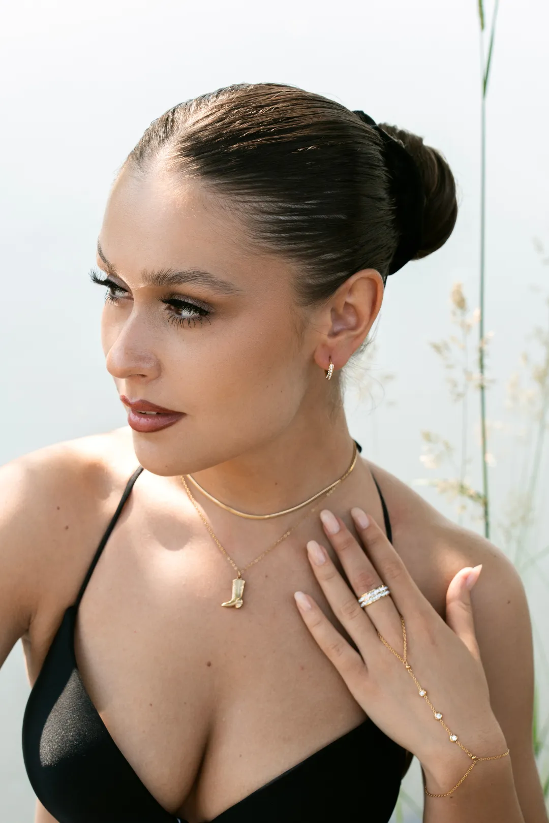 Nora Gold Diamond Band