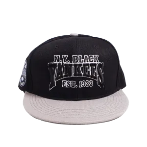 NY BLACK YANKEES FITTED HAT