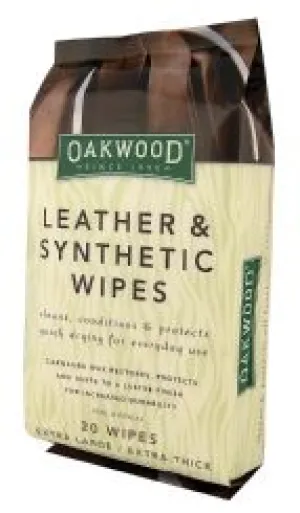 Oakwood Leather and Synthetic Wipes