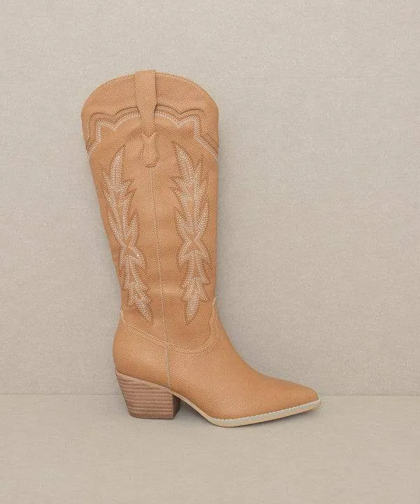 Oasis Society Ainsley - Embroidered Cowboy Boot