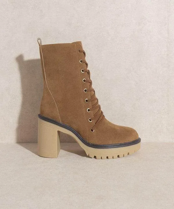 Oasis Society Jenna - Platform Military Boots