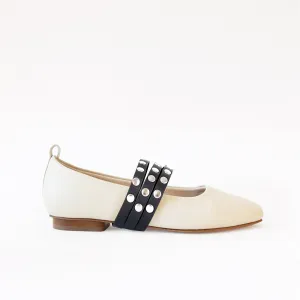Off White Ballet Swap Studs Black