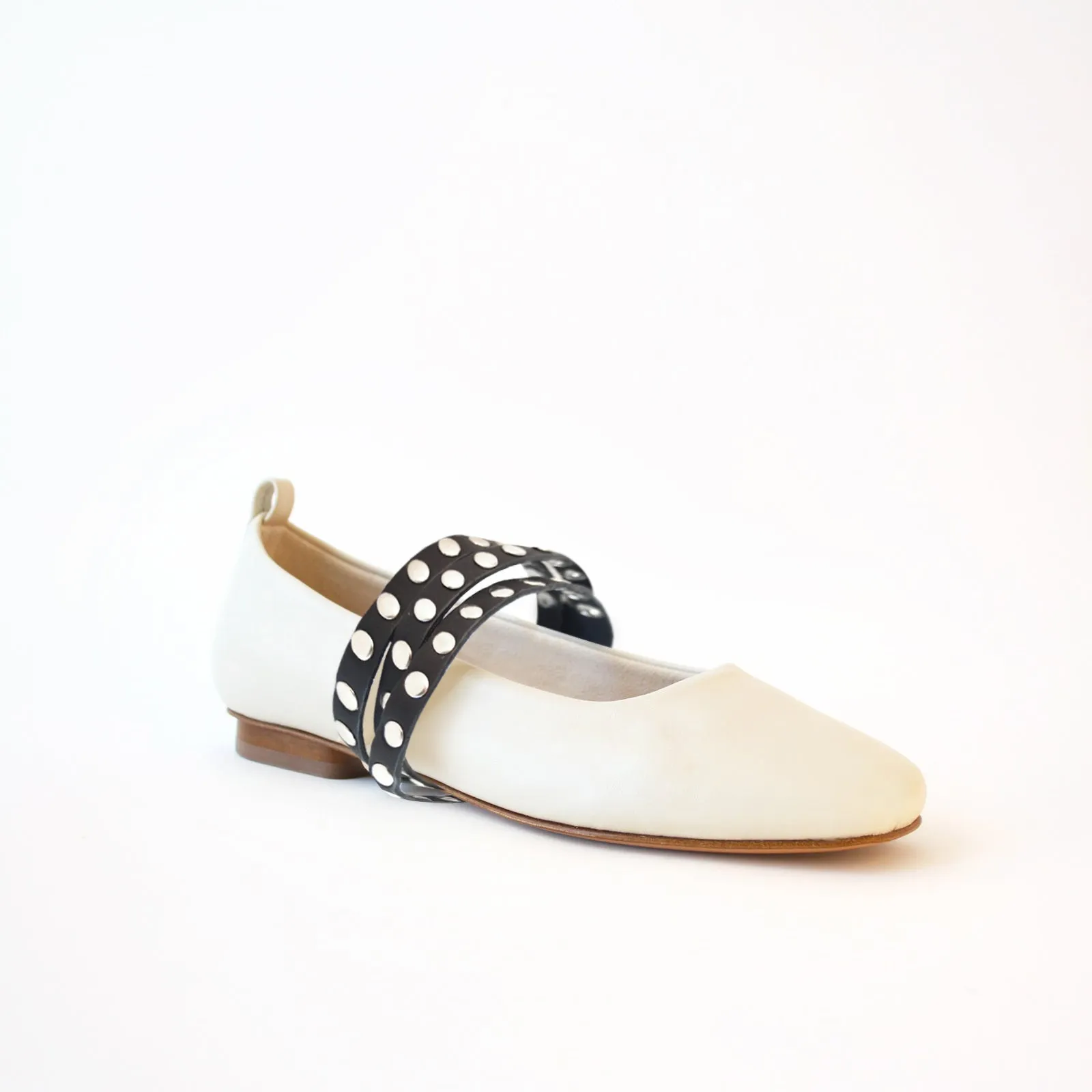 Off White Ballet Swap Studs Black