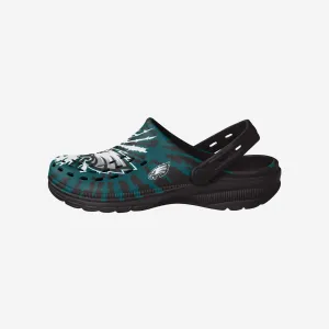 Philadelphia Eagles Tie-Dye Clog With Strap