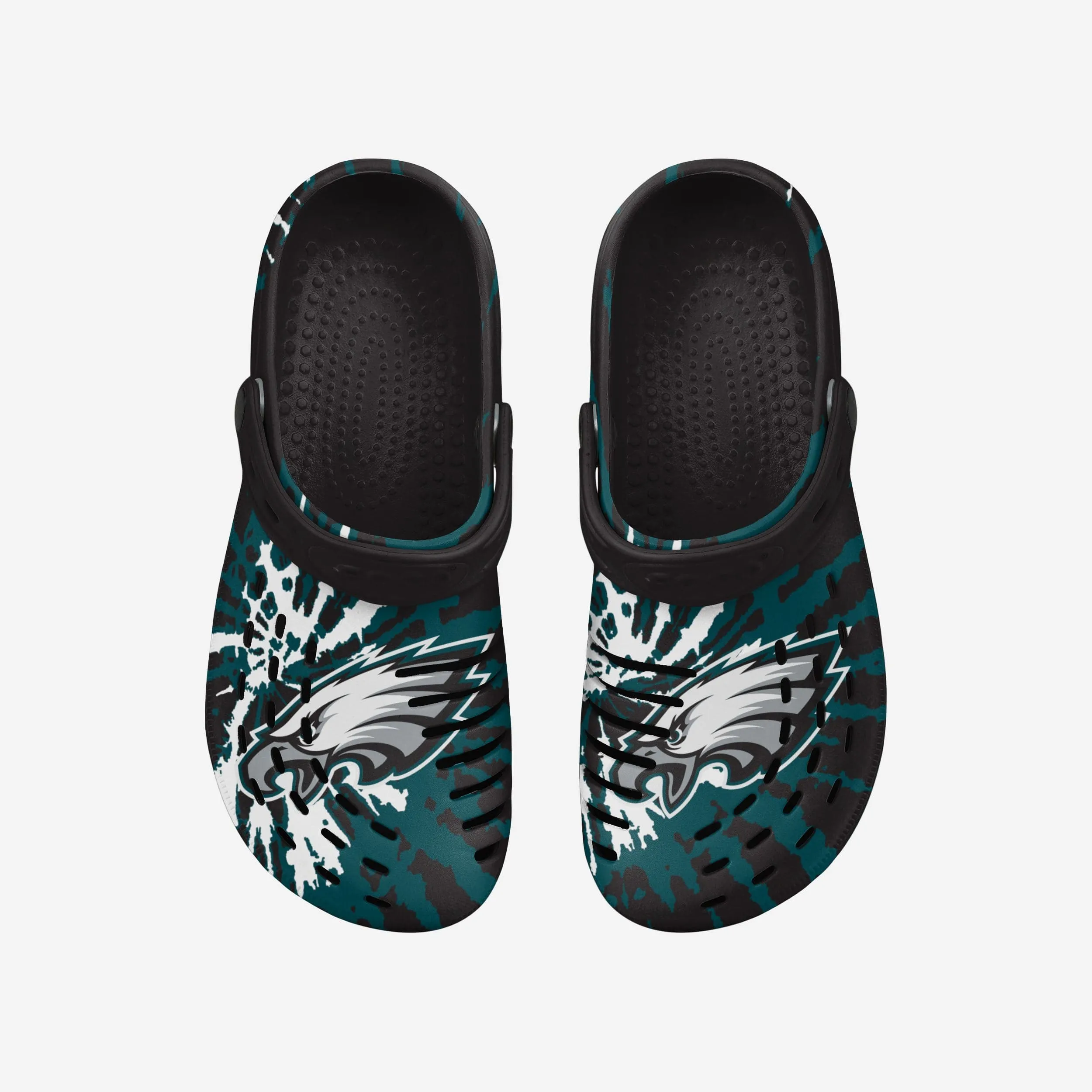 Philadelphia Eagles Tie-Dye Clog With Strap