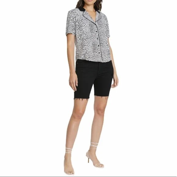 Pistola Trendy Izzy High Rise Slim Biker Short 30
