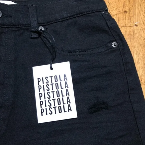 Pistola Trendy Izzy High Rise Slim Biker Short 30