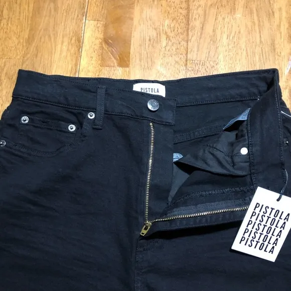 Pistola Trendy Izzy High Rise Slim Biker Short 30