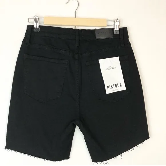 Pistola Trendy Izzy High Rise Slim Biker Short 30