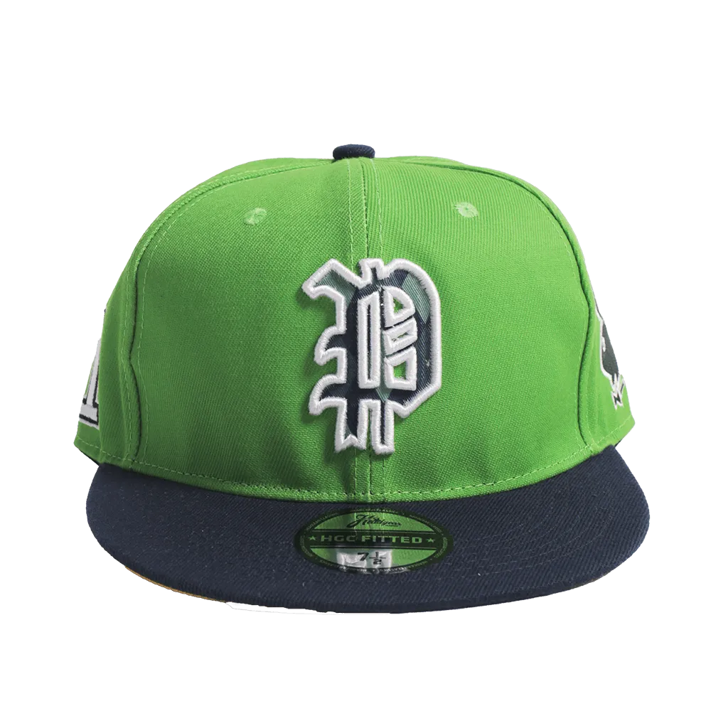 PLAYBOY ARGYLE GREEN FITTED HAT
