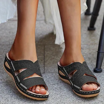 Premium Thick Platform Large Size Slipper Sandals