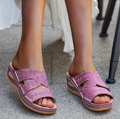 Premium Thick Platform Large Size Slipper Sandals