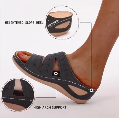 Premium Thick Platform Large Size Slipper Sandals