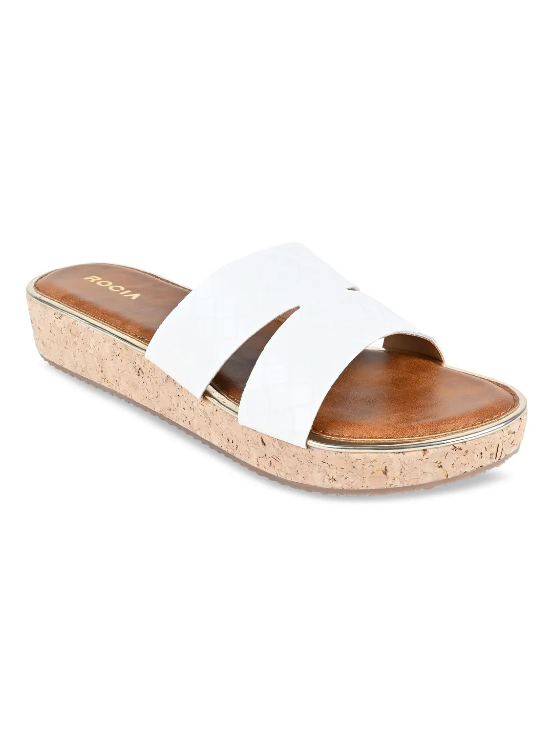 Rocia By Regal White Women Casual Sandal