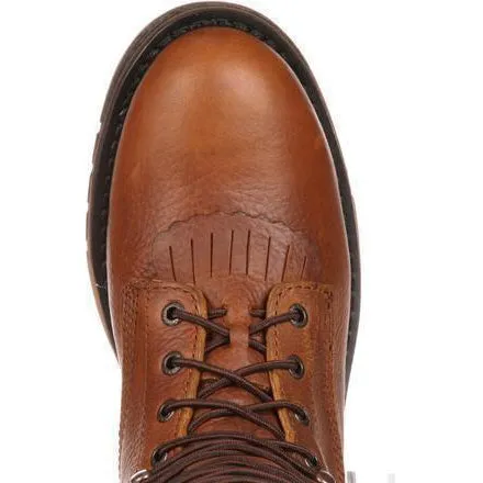 Rocky Men's Original Ride Lacer 9" Waterproof Western Boot - Brown - FQ0002723
