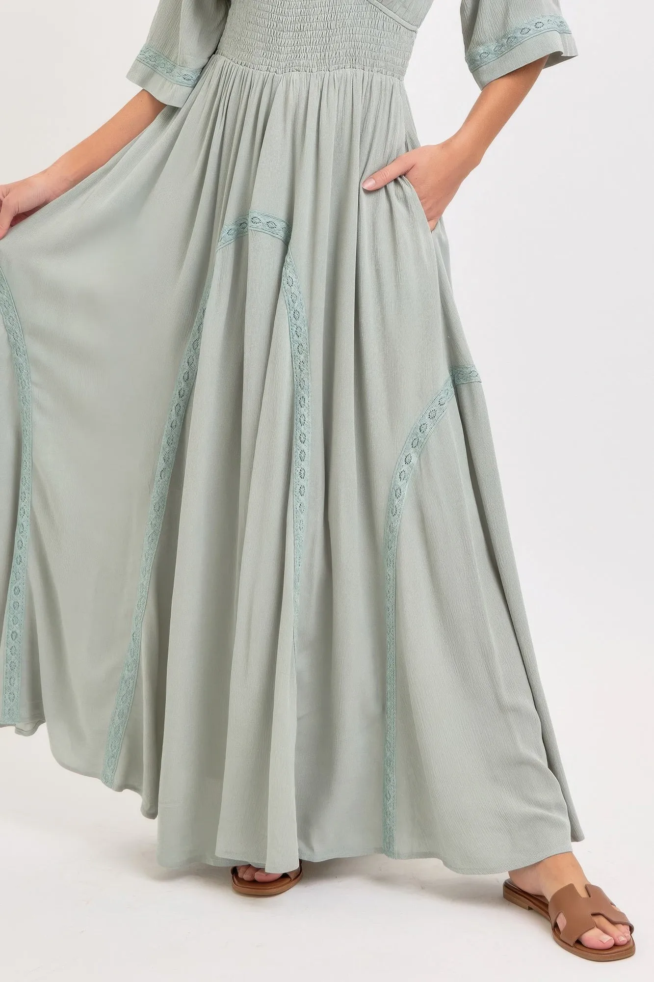 Romantic Flowy Maxi Dress