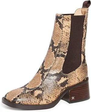 Sam Edelman Women's Dasha Boots, Dark Wheat Multi, 7.5 Medium US