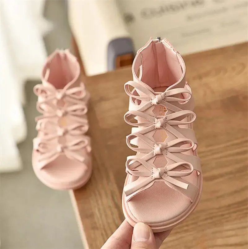 SeasonpredtigeBaby Bow sandals kids Shoes