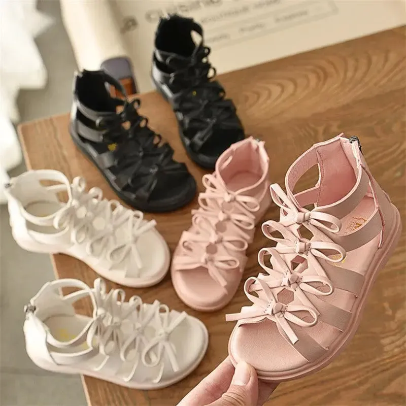 SeasonpredtigeBaby Bow sandals kids Shoes