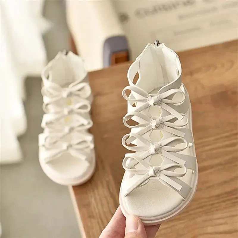 SeasonpredtigeBaby Bow sandals kids Shoes