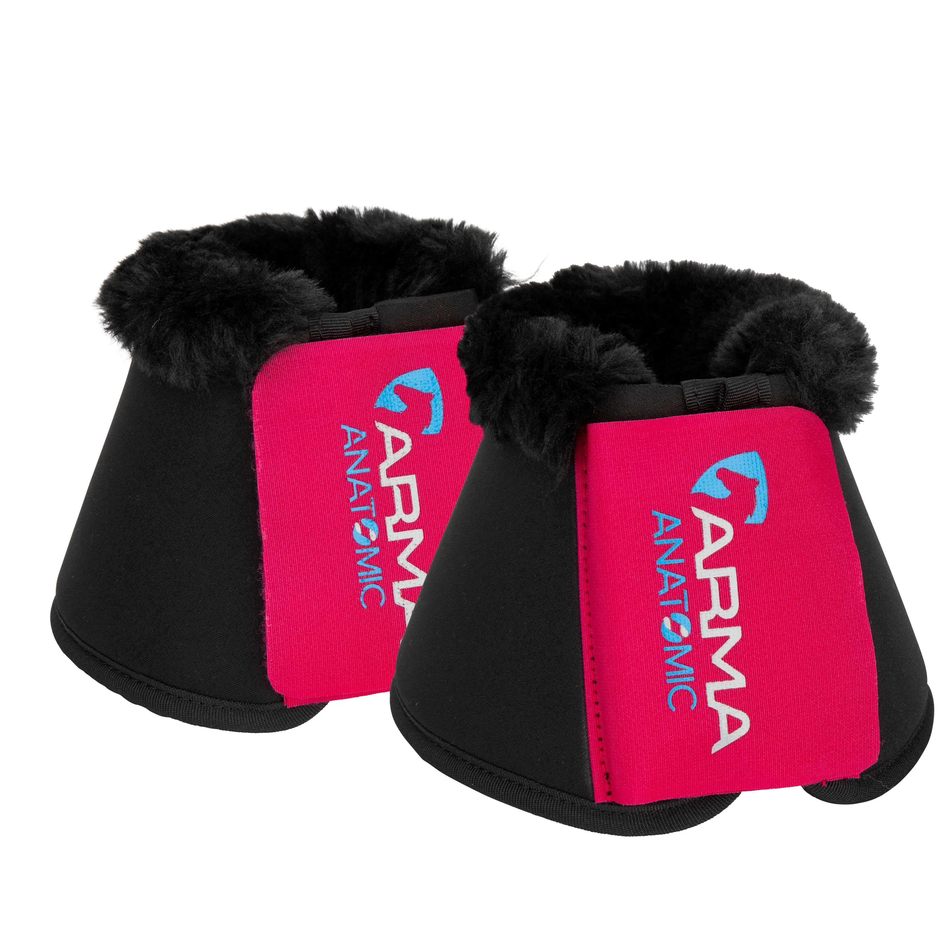 Shires Raspberry ARMA SupaFleece Neoprene Over Reach Boots