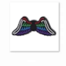 SHOE CHARMS - NEON WINGS