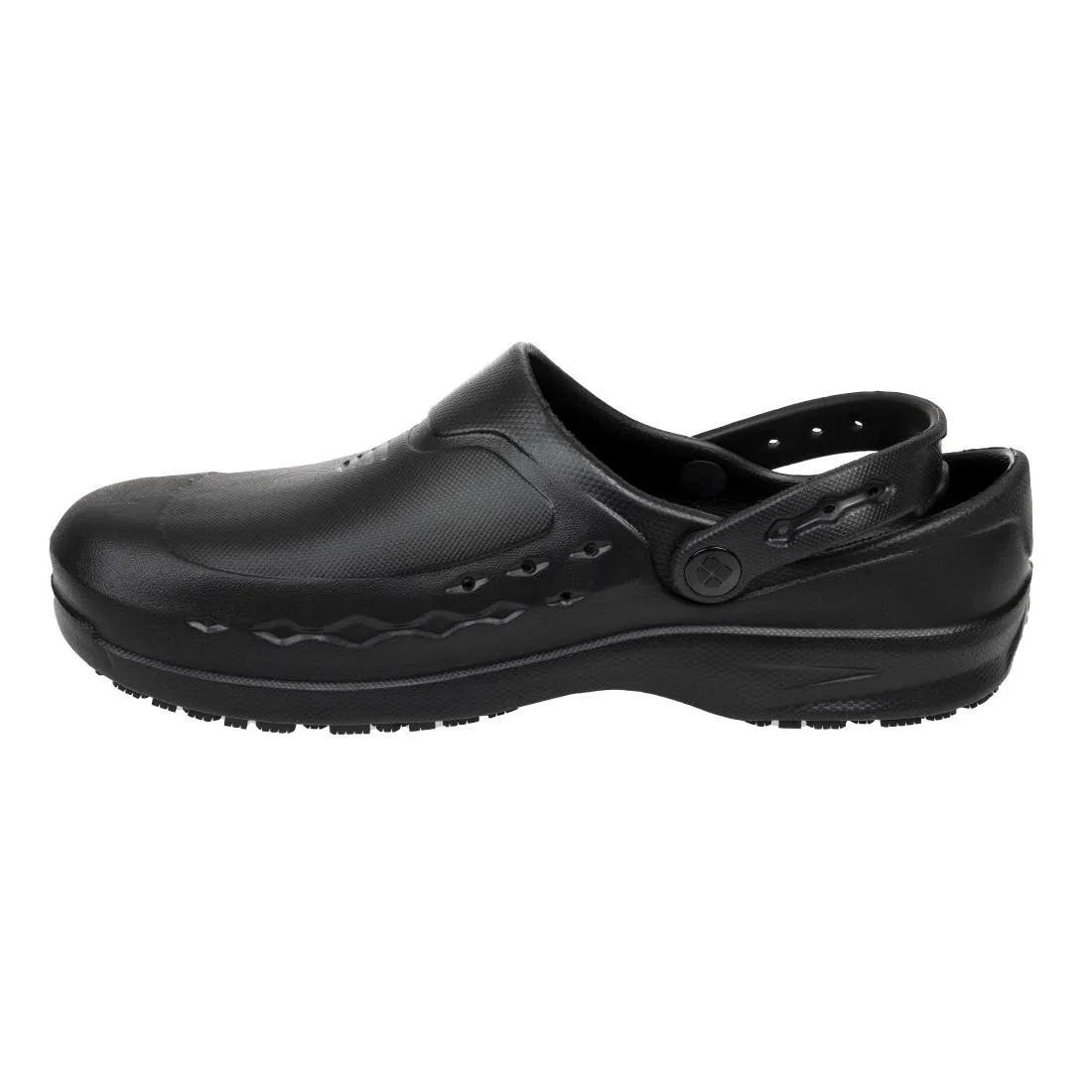 Shoes for Crews Zinc Clogs Black Size 38