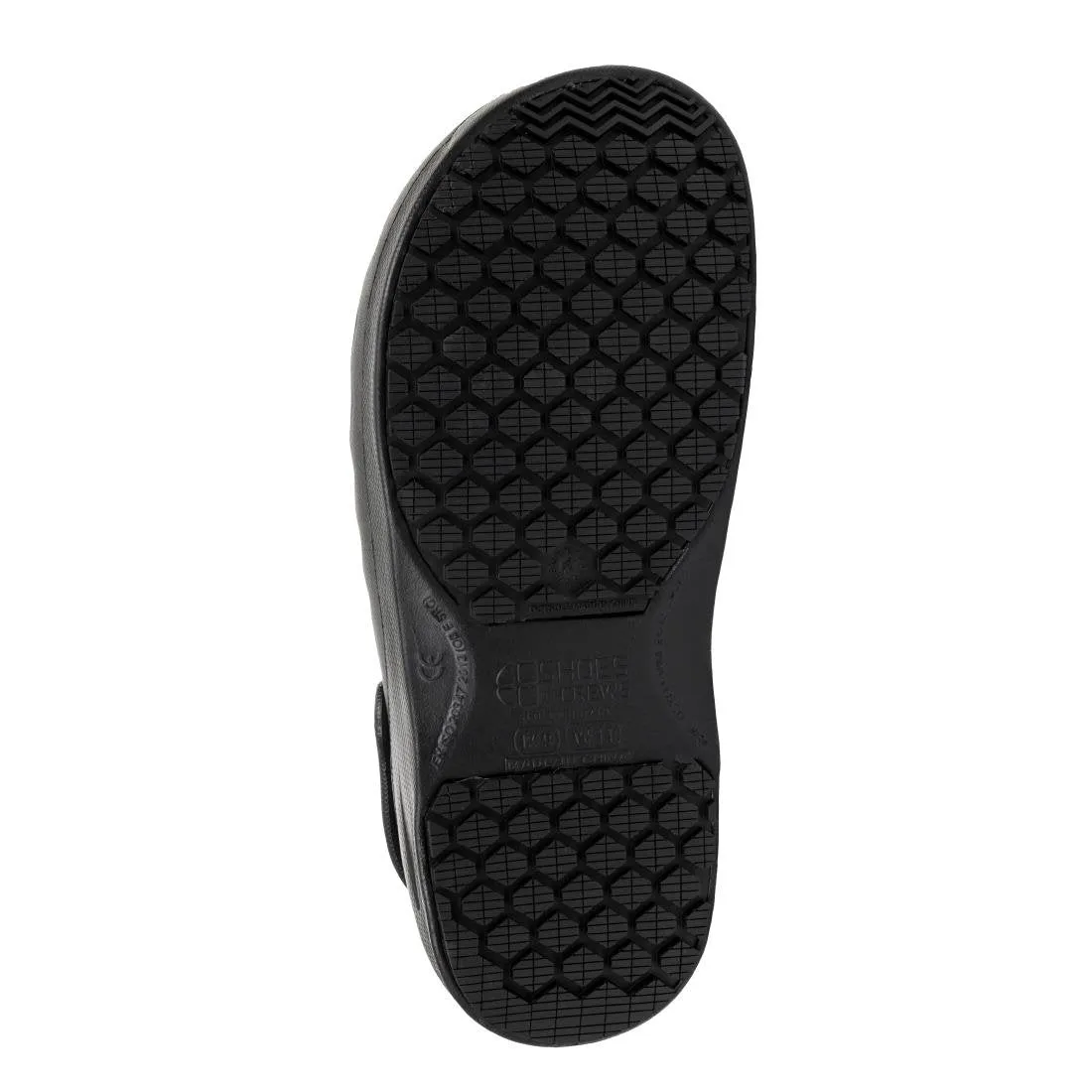 Shoes for Crews Zinc Clogs Black Size 38