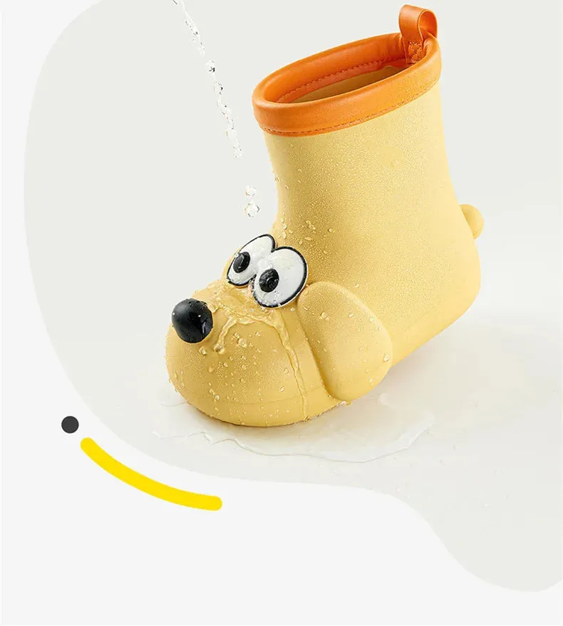 Slipolini Doggy Paw Children's EVA Rain Boots - Fun Dog-Inspired Design, Waterproof, Available in Bright Colors, Non-Slip Sole, Lightweight EVA Material - Perfect for Outdoor Adventures, Rainy Days, and Playtime in Any Weather