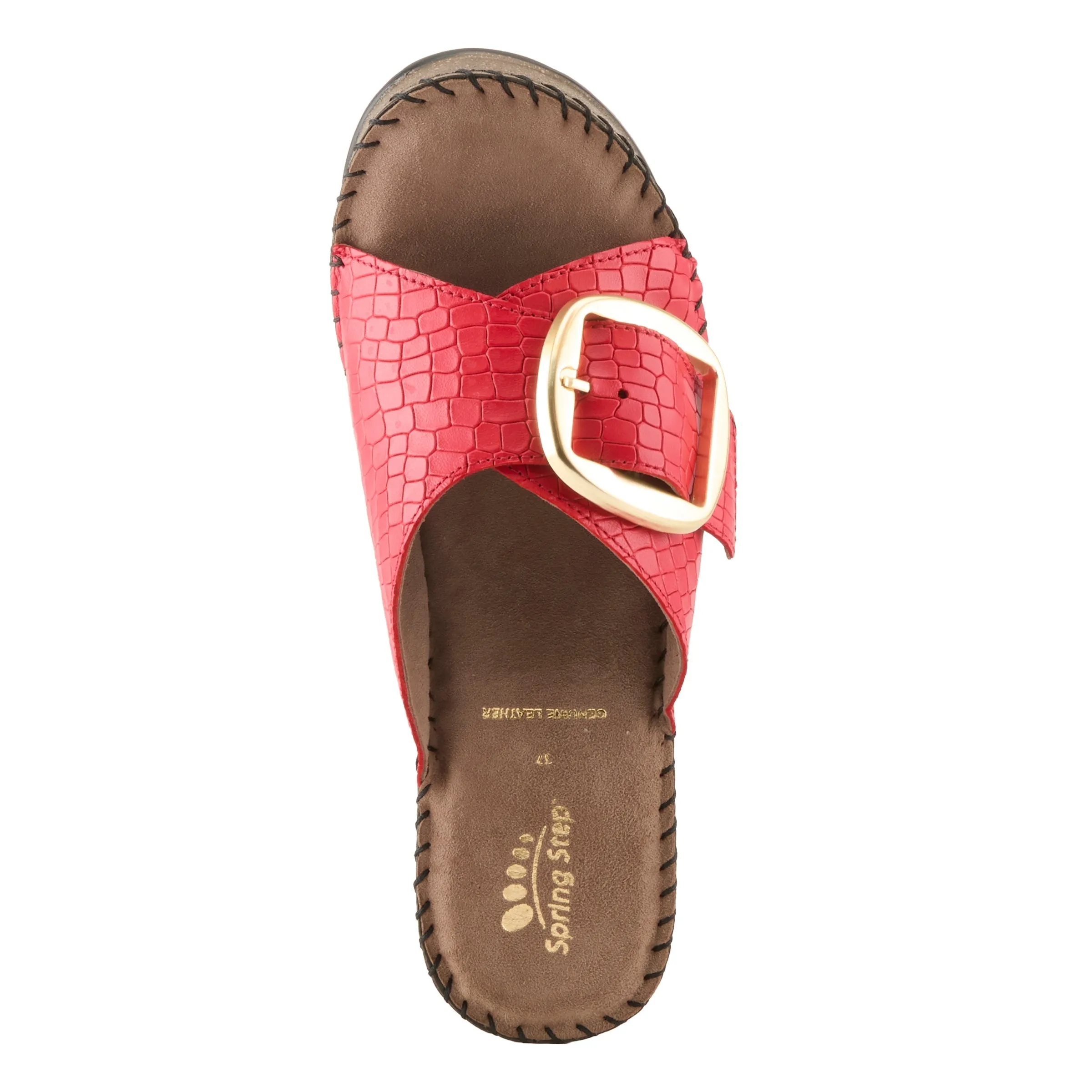 Spring Step Shoes Nienna Sandals Women’s Leather Slide