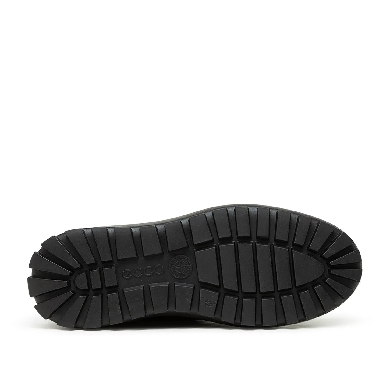 stone island leather boots (black)