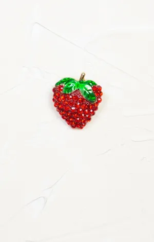Strawberry Brooch
