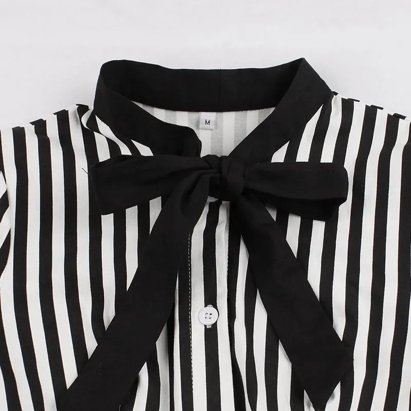 Striped Swingtime Dress