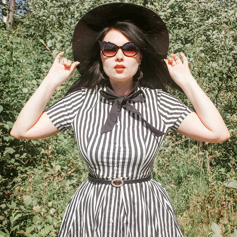 Striped Swingtime Dress
