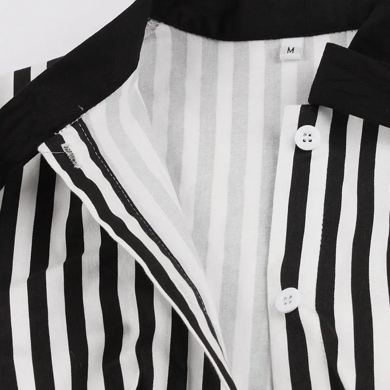 Striped Swingtime Dress