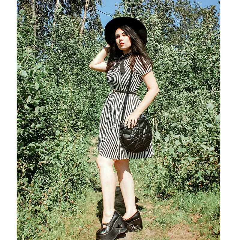 Striped Swingtime Dress