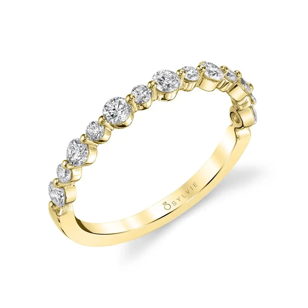 Sylvie Stackable Wedding Band