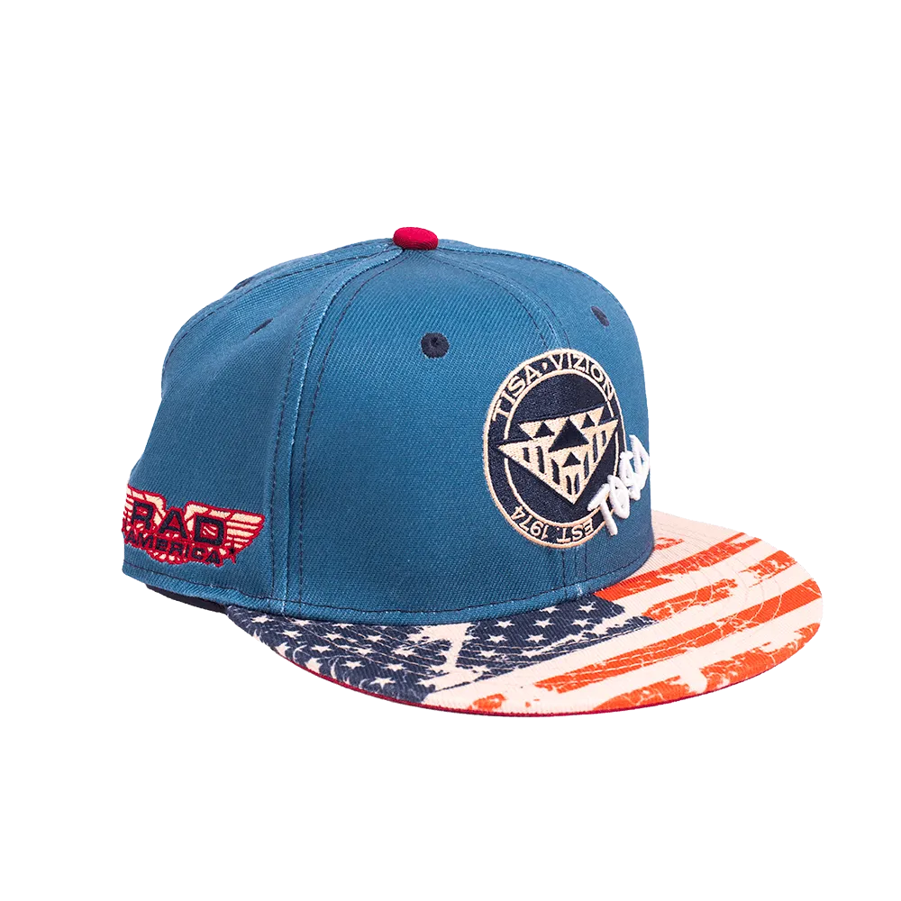 TISA RUSTED FLAG FITTED HAT