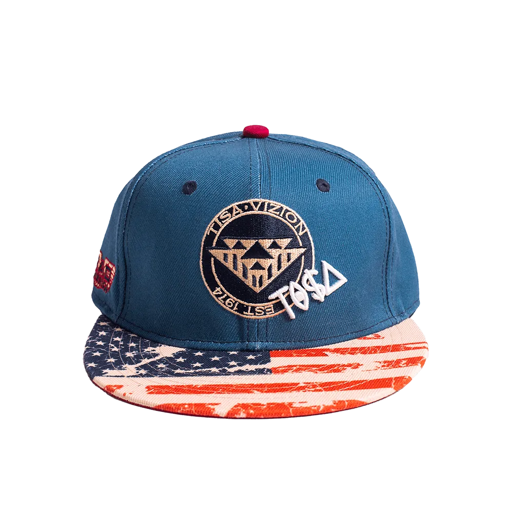 TISA RUSTED FLAG FITTED HAT