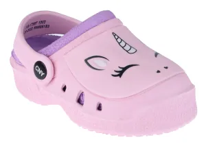 Toddler Girls Pretty Unicorn Injected EVA Two Tone Clog