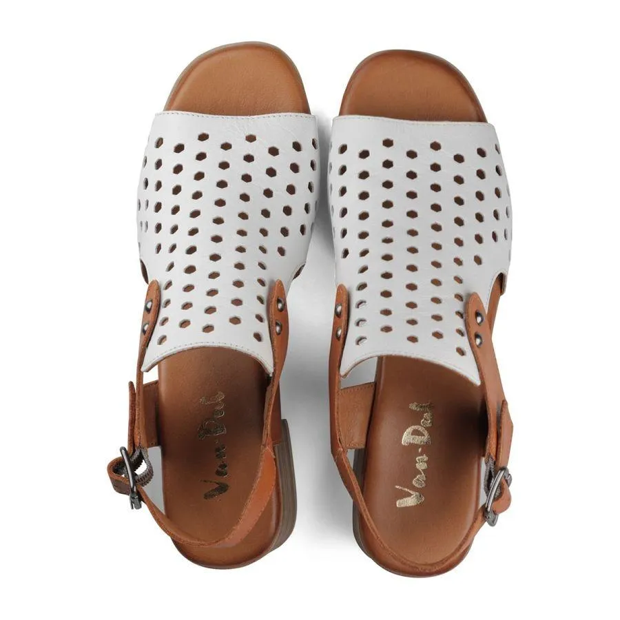 Van Dal Wren Sandals - White Combi