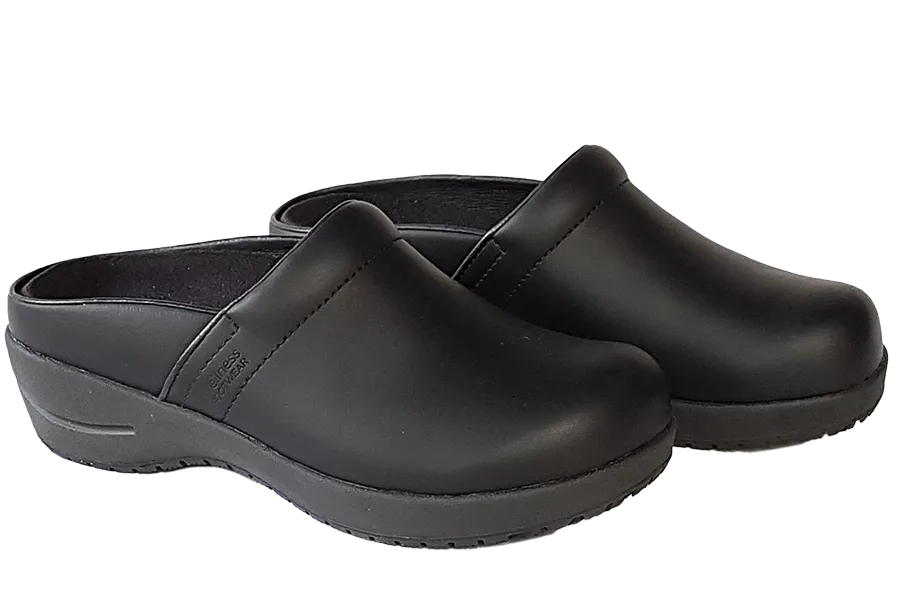 Wellness Faves Work Clogs - Black