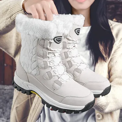 Women's Ankle Boots Warm Snow Boots Winter Shoes
