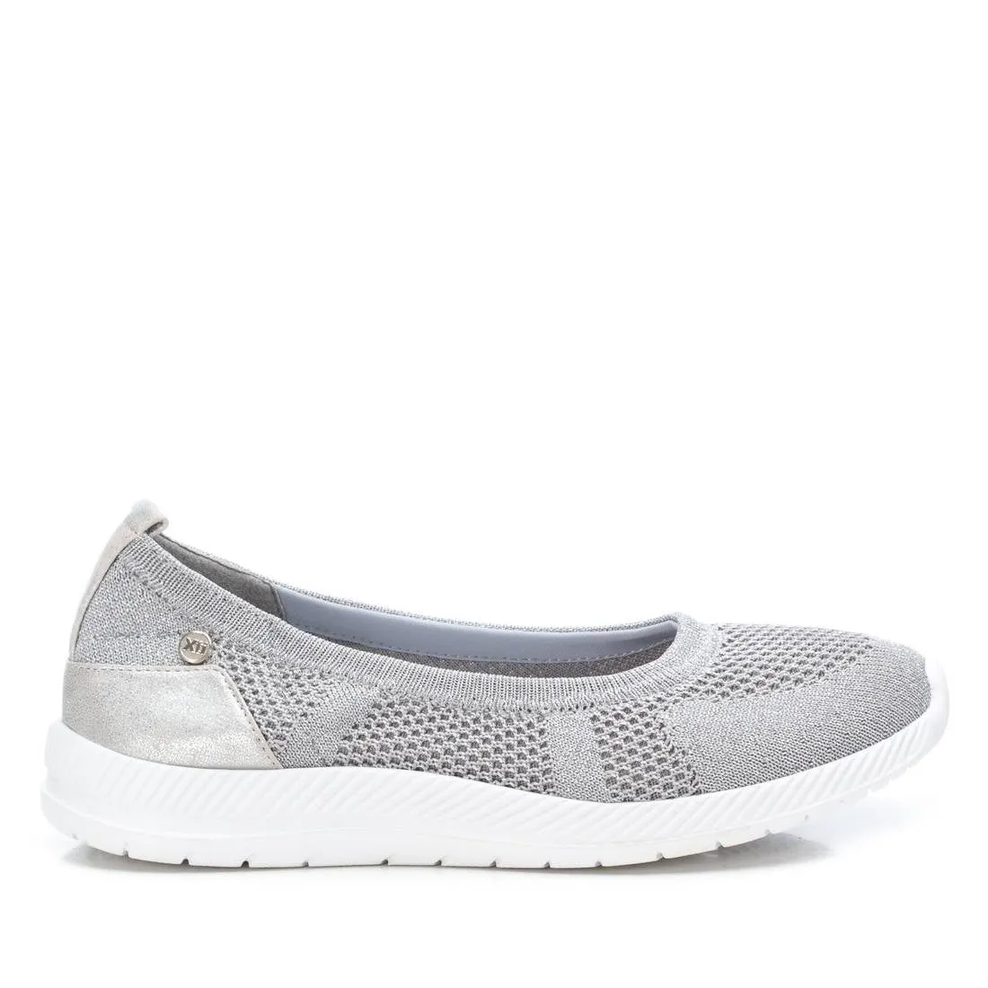 Women's Ballet Flats By XTI, 14121803 Silver