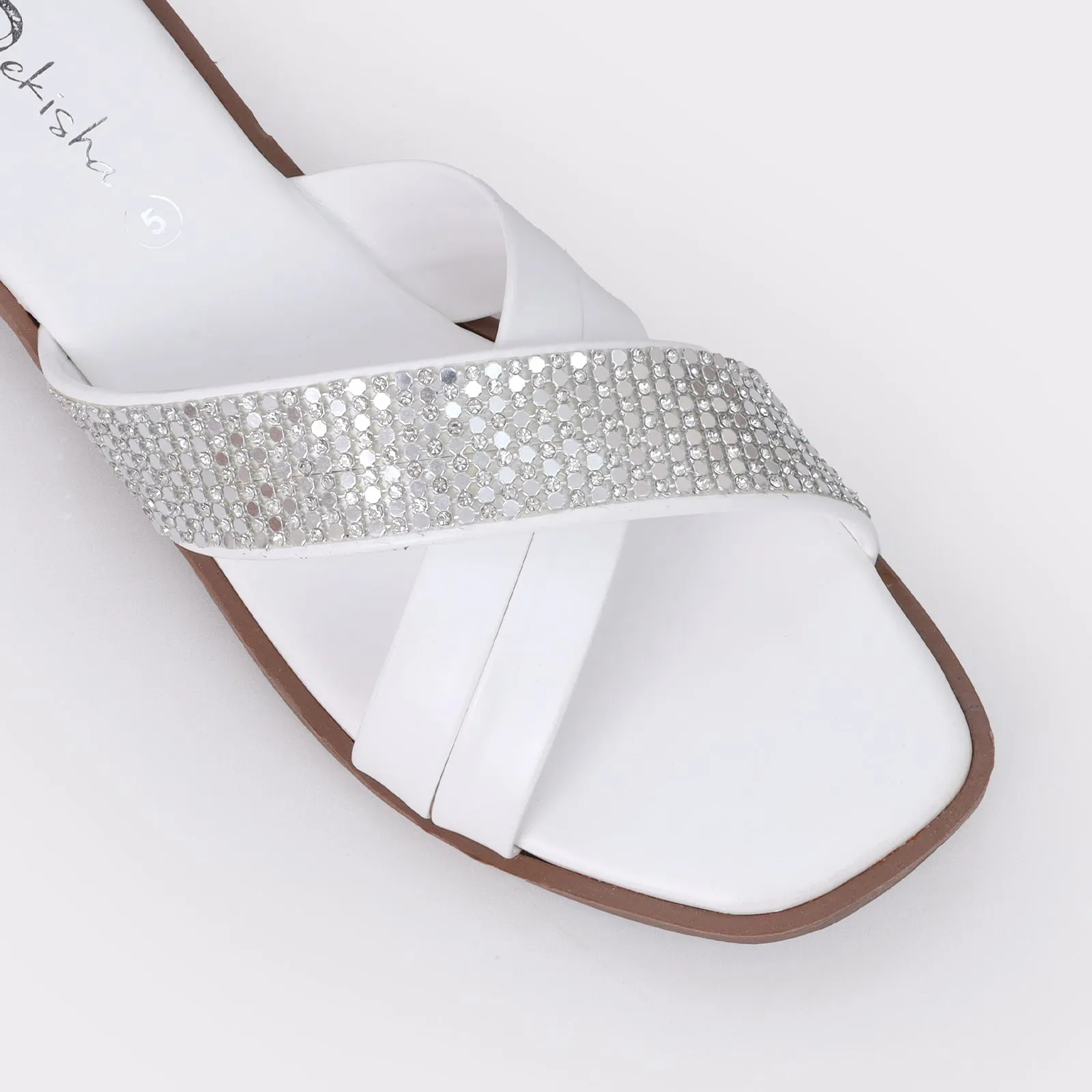 Women's Cross-Strapped Flats
