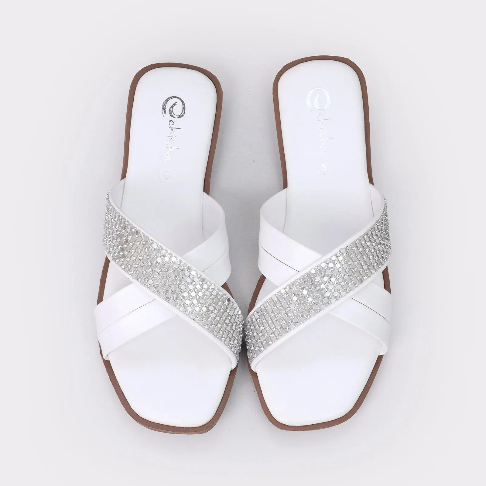 Women's Cross-Strapped Flats