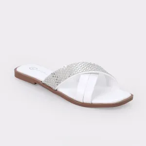 Women's Cross-Strapped Flats