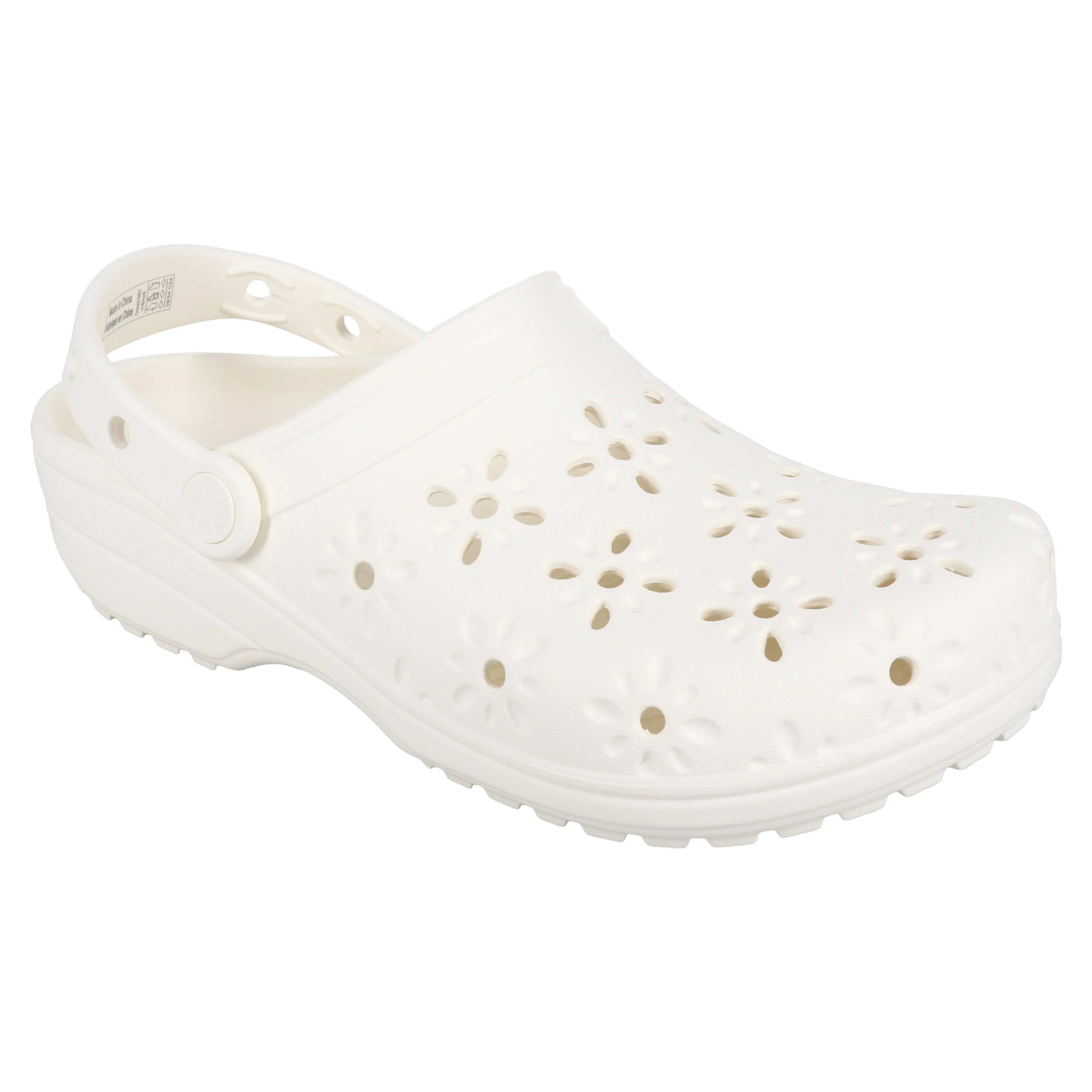 Women's Floral Cut-Out Clog