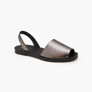 Women's Metallic Toned Sandals